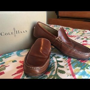 Cole Haan Hudson Driver Venetian 8 - Papaya